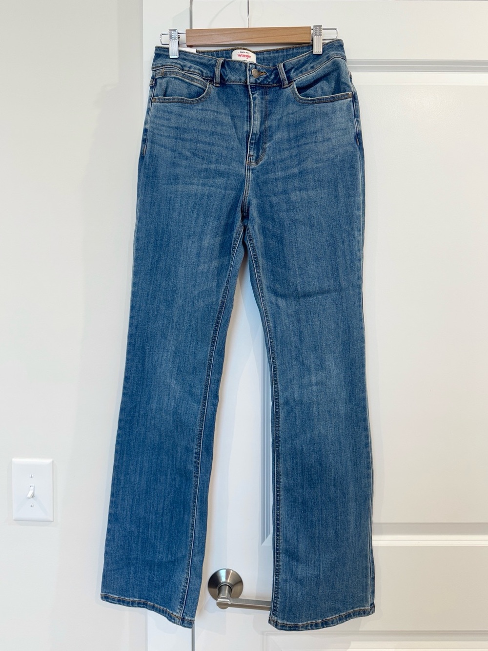 Wrangler • NWT Blue High Rise Bootcut Jeans